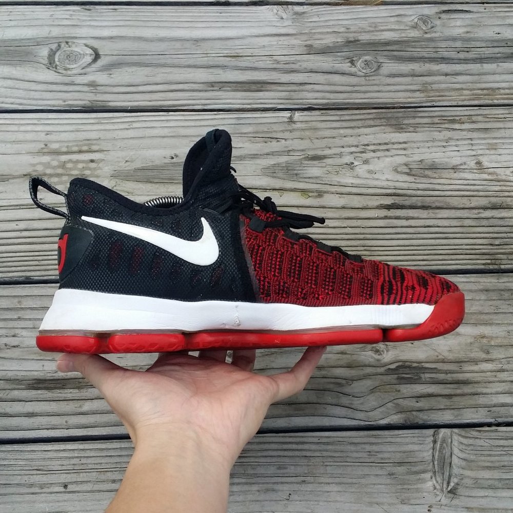 Women Size 10.5 / Size 9 Men Nike KD Kevin Durant 9 Hard Work Basketball Sneaker - Picture 3 of 8
